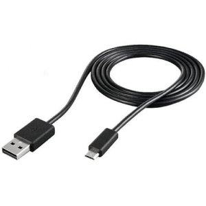 CAVO MICRO USB - LUNGHEZZA 3 MT COLORE NERO