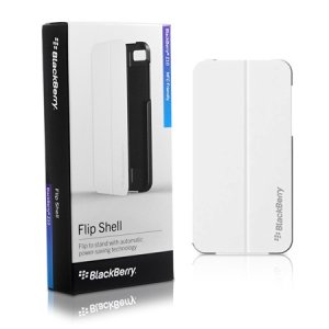 CUSTODIA ORIGINALE FLIP CON STAND BLACKBERRY ACC-49284-202 per Z10 COLORE BIANCO BLISTER