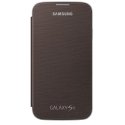 CUSTODIA ORIGINALE SAMSUNG EF-FI950BAEGWW per I9500 GALAXY S4, I9505, I9502 COLORE MARRONE BLISTER
