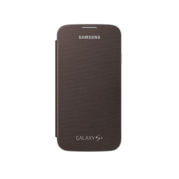 CUSTODIA ORIGINALE SAMSUNG EF-FI950BAEGWW per I9500 GALAXY S4, I9505, I9502 COLORE MARRONE BLISTER