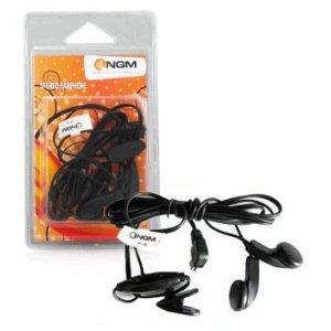 AURICOLARE STEREO con CONNETTORE MINI USB - TASTO GESTIONE CHIAMATA COLORE NERO ORIGINALE NGM HI-03-ST BLISTER