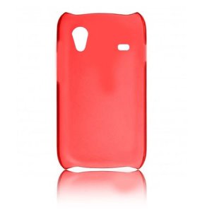 CUSTODIA BACK RIGIDA SLIM DA 0,35mm per SAMSUNG S5830 GALAXY ACE COLORE ROSSO