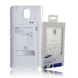 COVER CON TECNOLOGIA QI ORIGINALE per SAMSUNG GALAXY NOTE 3, N9000, N9002, N9005 COLORE BIANCO EP-CN900IWEGWW BLISTER