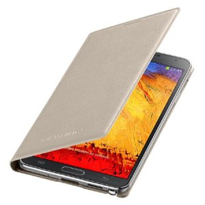 CUSTODIA FLIP COVER ORIGINALE SAMSUNG COLORE BEIGE per GALAXY NOTE 3, N9000, N9002, N9005 EF-WN900BUEGWW BLISTER