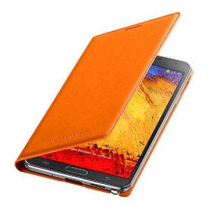 CUSTODIA FLIP COVER ORIGINALE SAMSUNG COLORE ARANCIONE per GALAXY NOTE 3, N9000, N9002, N9005 EF-WN900BOEGWW BLISTER
