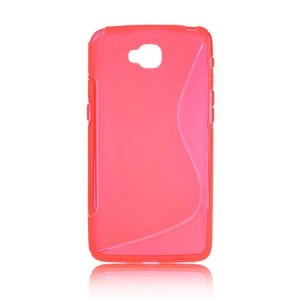 CUSTODIA GEL TPU SILICONE DOUBLE per LG G PRO LITE D680, D682TR, G PRO LITE DUAL D686 COLORE ROSA