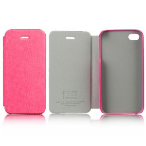 CUSTODIA FLIP ORIZZONTALE PELLE per SAMSUNG S7270 GALAXY ACE 3, S7272, S7275 COLORE FUCSIA BLISTER ENLAND