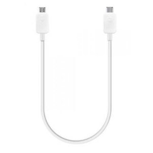 CAVO ADATTATORE ORIGINALE SAMSUNG DA MICRO USB MASCHIO A MICRO USB MASCHIO COLORE BIANCO EP-SG900UWEGWW BLISTER