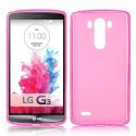 CUSTODIA GEL TPU SILICONE per LG G3 D850, D855, LS990 COLORE ROSA
