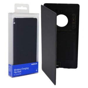 CUSTODIA FLIP SHELL CON TECNOLOGIA QI ORIGINALE CP-627 per NOKIA LUMIA 830 COLORE GRIGIO SCURO BLISTER