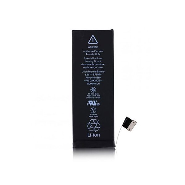 BATTERIA OEM per APPLE IPHONE 5s - APN: 616-0669 - 1560 mAh LI-ION BULK (NO LOGO APPLE)