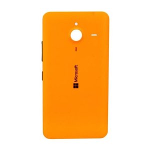 COPRI BATTERIA ORIGINALE MICROSOFT per LUMIA 640 XL COLORE ARANCIONE BULK
