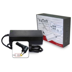 CARICATORE DA RETE PER NETBOOK ACER 30W 19V 1.58A 5.5x1.7MM COLORE NERO AC19158A-312 VULTECH BLISTER SEGUE COMPATIBILITA'...