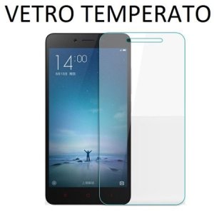 PELLICOLA PROTEGGI DISPLAY VETRO TEMPERATO 0,33mm per XIAOMI REDMI NOTE 2, REDMI NOTE 2 PRIME