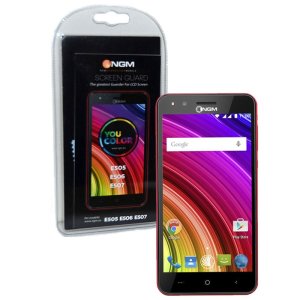 PELLICOLA PROTEGGI DISPLAY ORIGINALE NGM per YOU COLOR E505, E506, E507 CONFEZIONE 2 PEZZI PD-E505 BLISTER