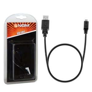 CAVO MICRO USB ORIGINALE NGM UB-02L - LUNGHEZZA 1 MT COLORE NERO BLISTER