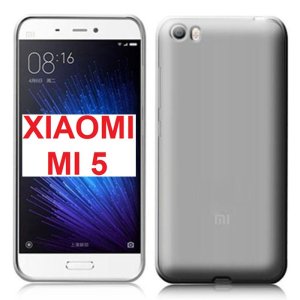 CUSTODIA GEL TPU SILICONE TRASPARENTE per XIAOMI MI 5