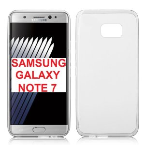 CUSTODIA GEL TPU SILICONE TRASPARENTE per SAMSUNG SM-N930 GALAXY NOTE 7