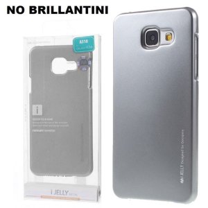 CUSTODIA GEL TPU SILICONE per SAMSUNG SM-A310 GALAXY A3 (2016) COLORE GRIGIO ALTA QUALITA' MERCURY I-JELLY (NO BRILLANTINI)