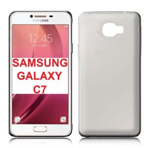 CUSTODIA GEL TPU SILICONE TRASPARENTE per SAMSUNG SM-C7000 GALAXY C7
