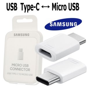 ADATTATORE ORIGINALE SAMSUNG EE-GN930BWEGWW DA TYPE-C A MICRO USB BLISTER SEGUE COMPATIBILITA'..