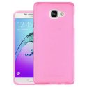 CUSTODIA GEL TPU SILICONE per SAMSUNG SM-A310 GALAXY A3 (2016) COLORE ROSA TRASPARENTE
