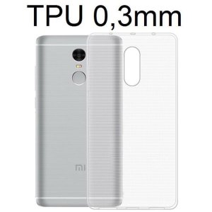 CUSTODIA GEL TPU SILICONE ULTRA SLIM TRASPARENTE 0,3mm per XIAOMI REDMI PRO