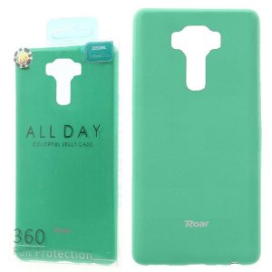 CUSTODIA per ASUS ZENFONE 3 (ZE520KL), 5.2" POLLICI IN GEL TPU SILICONE COLORE VERDE ACQUA ALTA QUALITA' ROAR COLORFUL BLISTER