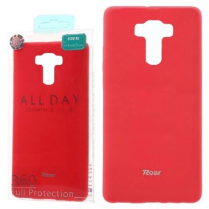 CUSTODIA per ASUS ZENFONE 3 LASER (ZC551KL), 5.5" POLLICI IN GEL TPU SILICONE COLORE FUCSIA ALTA QUALITA' ROAR COLORFUL BLISTER