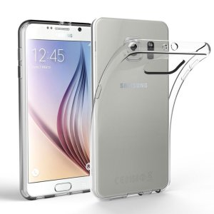 CUSTODIA per SAMSUNG SM-G920 GALAXY S6 IN GEL TPU SILICONE TRASPARENTE