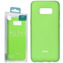 CUSTODIA per SAMSUNG SM-G955 GALAXY S8 PLUS IN GEL TPU SILICONE COLORE VERDE ALTA QUALITA' ROAR COLORFUL BLISTER