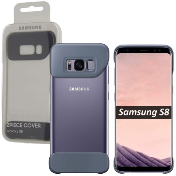 PROTEZIONE MAGNETICA ORIGINALE per SAMSUNG SM-G950 GALAXY S8 - 2PIECE COVER COLORE VIOLA EF-MG950CEEGWW BLISTER
