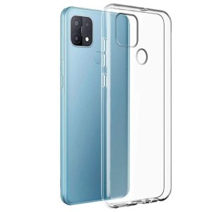 CUSTODIA per OPPO A15, A15s IN GEL TPU SILICONE TRASPARENTE
