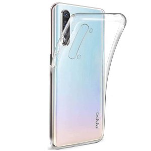 CUSTODIA per OPPO FIND X2 LITE IN GEL TPU SILICONE TRASPARENTE