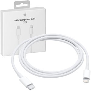 CAVO TYPE-C / LIGHTNING ORIGINALE APPLE MQGH2ZM/A - LUNGHEZZA 2 MT COLORE BIANCO BLISTER