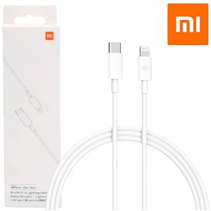 CAVO TYPE-C / LIGHTNING con CERTIFICATO MFI LUNGHEZZA 1 MT COLORE BIANCO ORIGINALE BHR4421GL XIAOMI BLISTER