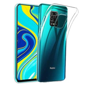 CUSTODIA per XIAOMI REDMI NOTE 9 PRO, REDMI NOTE 9S, NOTE 9 PRO MAX IN GEL TPU SILICONE TRASPARENTE