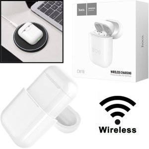 CUSTODIA WIRELESS PER APPLE AIRPODS COLORE BIANCO CW18 HOCO BLISTER