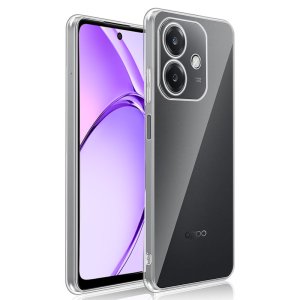 CUSTODIA per OPPO A40 (4G), A40m (4G), A60 (5G) TRASPARENTE IN GEL TPU SILICONE 1,8mm