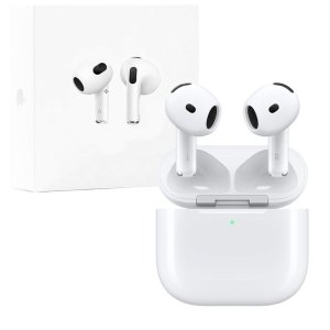 APPLE AirPods 4 CON CASE DI RICARICA CON CONNETTORE TYPE-C COLORE BIANCO MXP63ZM/A