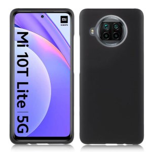 CUSTODIA per XIAOMI MI 10T LITE 5G IN GEL TPU SILICONE SLIM COLORE NERO SATINATO