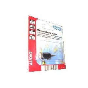 ADATTATORE AUDIO JACK 3,5mm MASCHIO / 2,5mm FEMMINA 3.5M/2.5F BULK