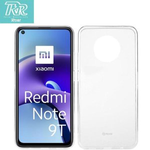 CUSTODIA per XIAOMI REDMI NOTE 9T (LTE/5G) IN GEL TPU SILICONE TRASPARENTE ALTA QUALITA' ROAR COLORFUL BLISTER