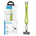LACCIO DA POLSO UNIVERSALE PER SMARTPHONE CON PIASTRINA PER FISSAGGIO GH4 COLORE VERDE HOCO