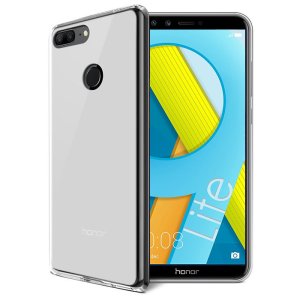 CUSTODIA per HUAWEI HONOR 9 LITE IN GEL TPU SILICONE COLORE BIANCO TRASPARENTE