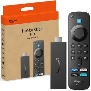 FIRE TV STICK HD (3a GEN) AMAZON per STREAMING A PORTATA DI MANO CON TELECOMANDO VOCALE ALEXA B0CQMWQDH4