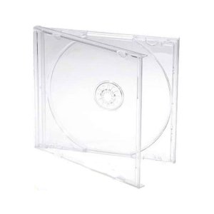 CUSTODIA PORTA CD/DVD CON COPERTURA TRASPARENTE
