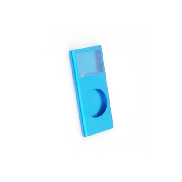 GUSCIO COMPLETO CON VETRINO per APPLE IPOD NANO 2ª GENERAZIONE COLORE BLU