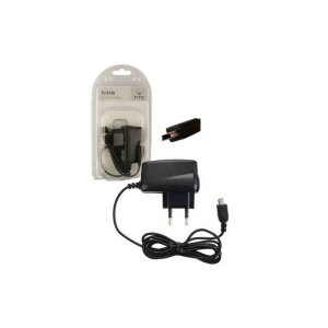 CARICATORE DA RETE 1000mAh ORIGINALE HTC CON CONNETTORE MINI USB COLORE NERO TC E100 BLISTER