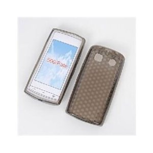 CUSTODIA GEL TPU SILICONE NOKIA 500 COLORE NERO
